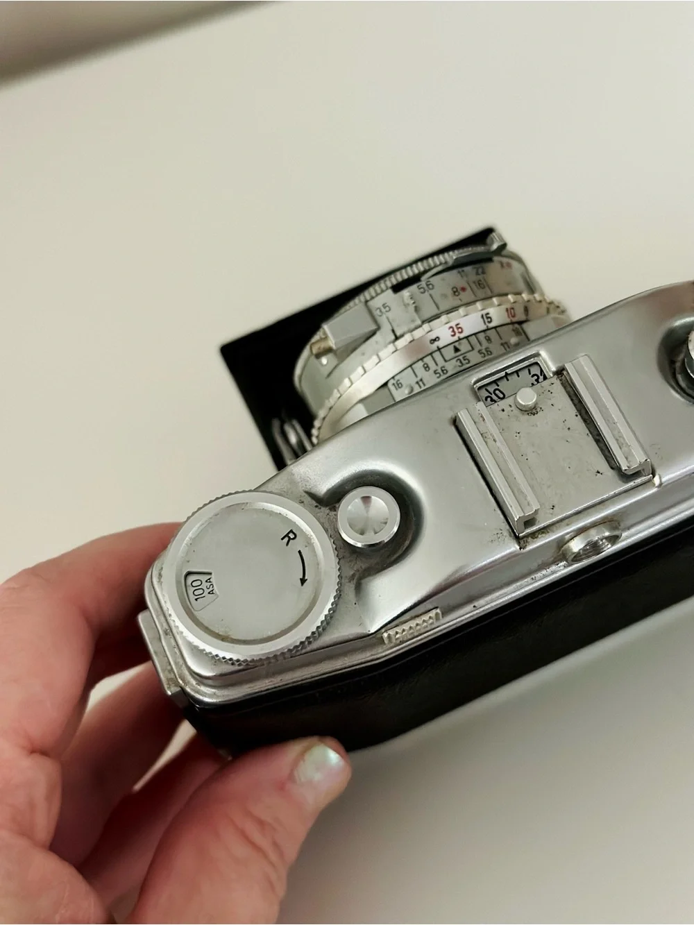 Vintage Ansco Regent 35mm film folding camera
